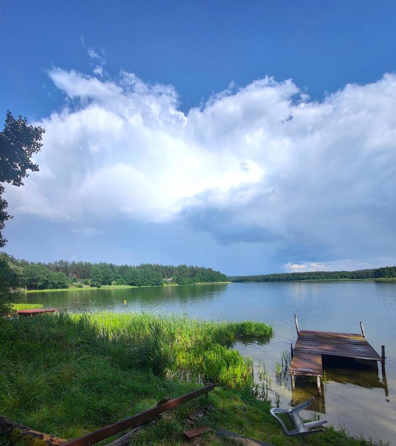 Lesny Domek W Stylu Scandi Z Jacuzzi Nad Jeziorem Kaszuby Grzybowo  Exterior photo
